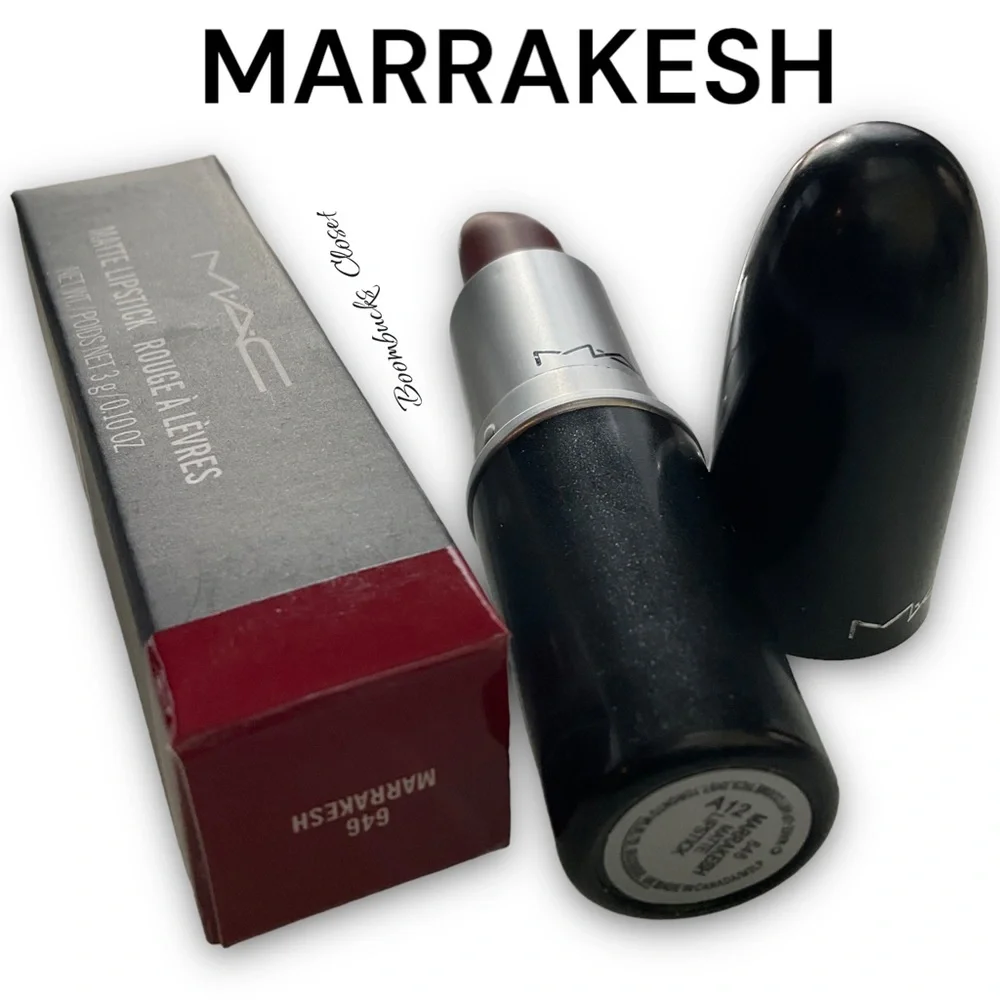 MAC MATTE Lipstick MARRAKESH. Intense orange brown Bestseller